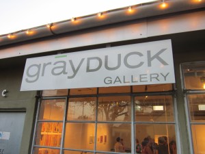 We attended an interesting 3-D art exhibit gathering with our friend Joe