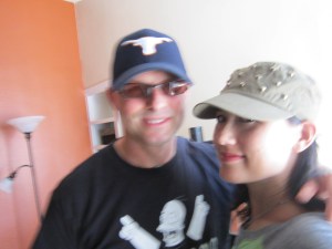 Goofing around on  Friday, 21 June 2013