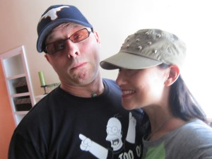 Goofing around on  Friday, 21 June 2013