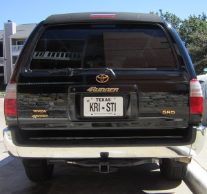 Stevie, dressed in black, just like her rock star namesake! Callaghan got creative with the blurring out of her plate.