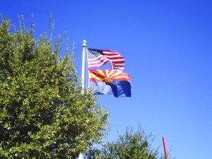 Arizona - the prettiest flag in the States, in my opinion!
