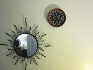 I took some old books to Bookman's and traded them for the hand-made Greek (Rhodes) Bonis plate on the right.