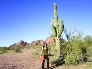 Me and my... cactus!