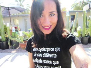 Just-rolled-out-of-bed-hair, with just a bit of a breeze in it... no product or styling. 