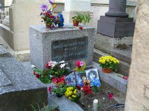 Stock photo of Jim Morrison's grave. Not mine. WOE IS ME.