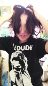 I forgot to put on sunglasses, though.