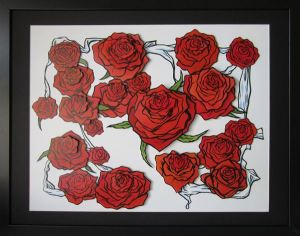 My Valentine's Day roses