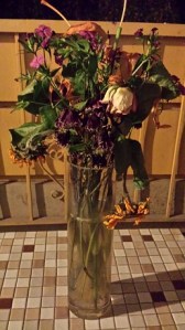 I put the noxious flowers out on the balcony so I could present my discovery to Callaghan when he got home. As Johnny Ringo (Tombstone) would remark in perfectly bad taste, "Smells like someone died."