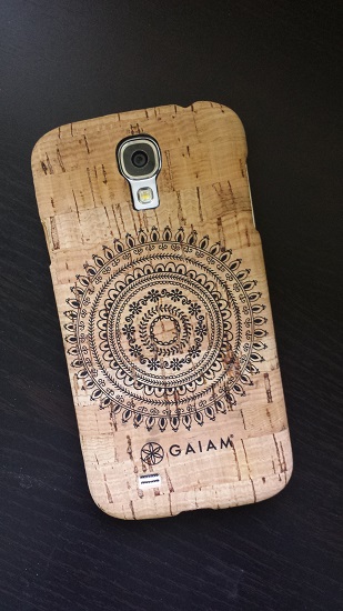 Cork phone case by GAIAM. The design is called "Marrakesh."