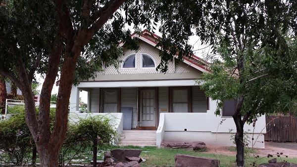 The sequel to the sequel to the sequel of "The Amityville Horror" is going to be called "The Tempe Horror." It's the windows under the peaked roof that do it.