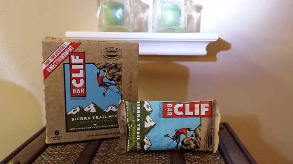 Sierra Trail Mix Clif Bars.