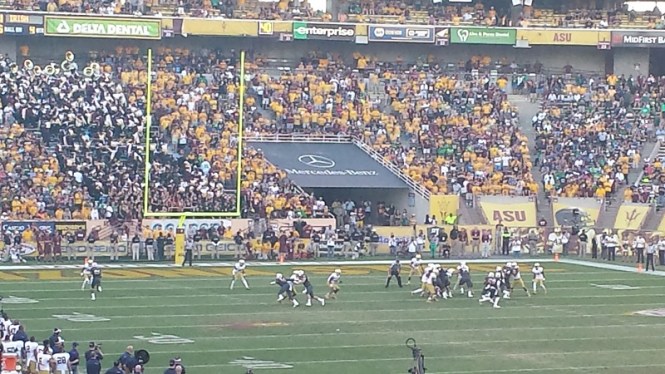 The game aired on ABC.