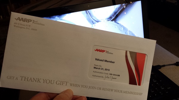 "Got a letter in the mail..."