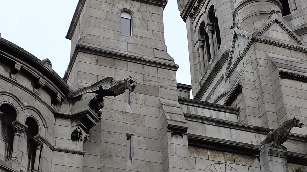 More gargoyles on le Sacré-Coeur...