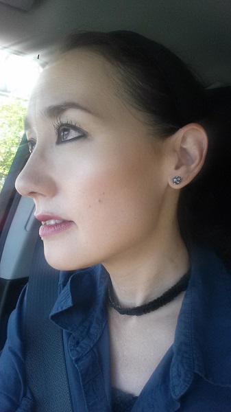 Current favorite earrings - sparkly cluster studs from Target.