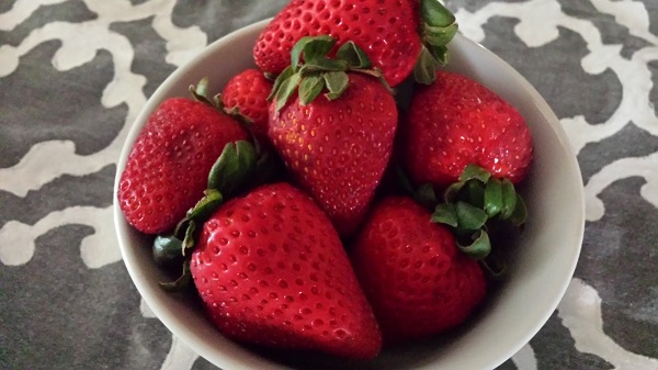 Strawberries every day!
