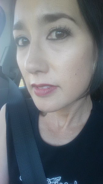 5:10PM, over nine hours  later. Photo taken in the car on the way to the gym, hazy natural light (sorry for the bad lighting)