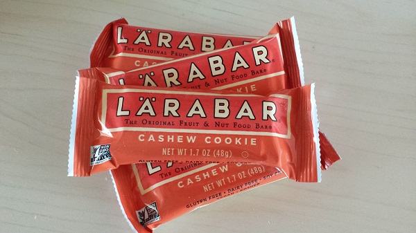 Larabar fruit and nut bars in Cashew Cookie