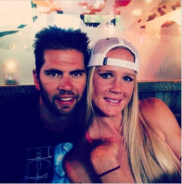 Holly Holm with husband Jeff Kirkpatrick