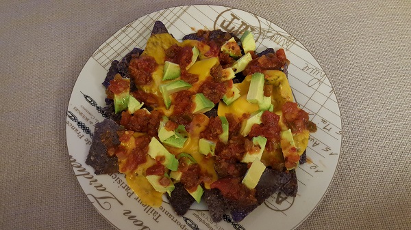 Vegan nachos.