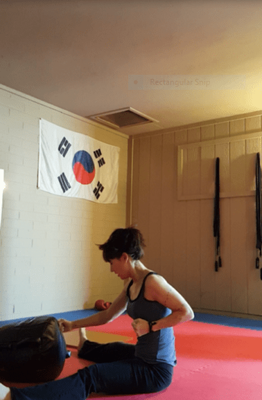 Right vertical punch