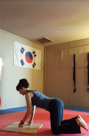 Wood board left vertical punch