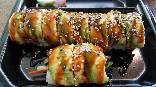 Veggie Roll at Yogis Grill