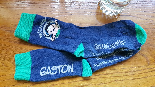 Les chausettes de Gaston LaGaffe.