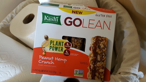 Go Lean Peanut Hemp Crunch bars