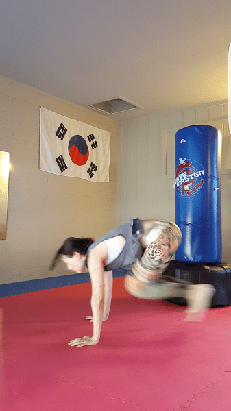 Burpee pt. 2 - Jumping feet in