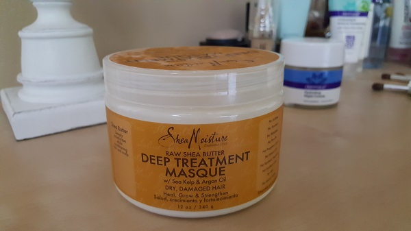 Shea Moisture raw shea butter deep treatment hair masque