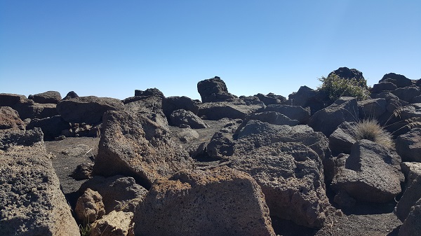 Haleakala under a blue sky...