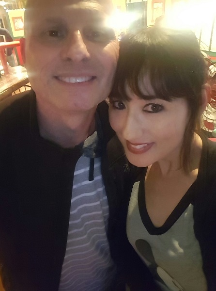 Callaghan's birthday commemoration selfie. That probably sounds more formal than it is.