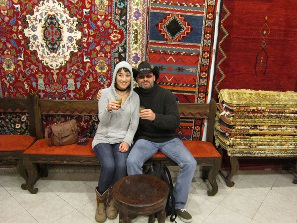 The sweater in Casablanca, Morocco